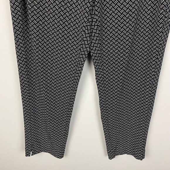 J. Jill Wearever Collection Forward Seam Slim Ankle Pants Black Size Large - Picture 3 of 9